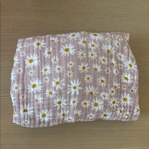 Babyletto Pink Floral Mini Crib Sheet